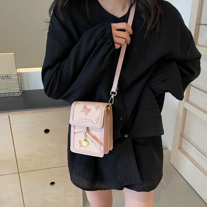 ‏Stylish PU Leather Crossbody  Phone Bag S1         Code : 1274