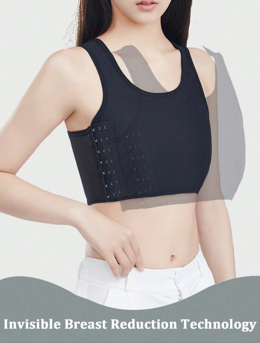 Chest Support Binder Crop Top – Women’s Sports Bustier, Bralette & Yoga Tank - MH1171 - MH1173