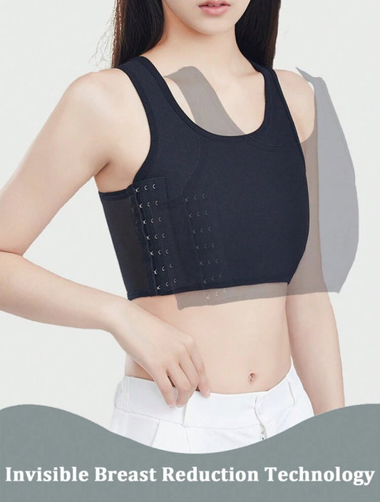 Chest Support Binder Crop Top – Women’s Sports Bustier, Bralette & Yoga Tank - MH1171 - MH1173