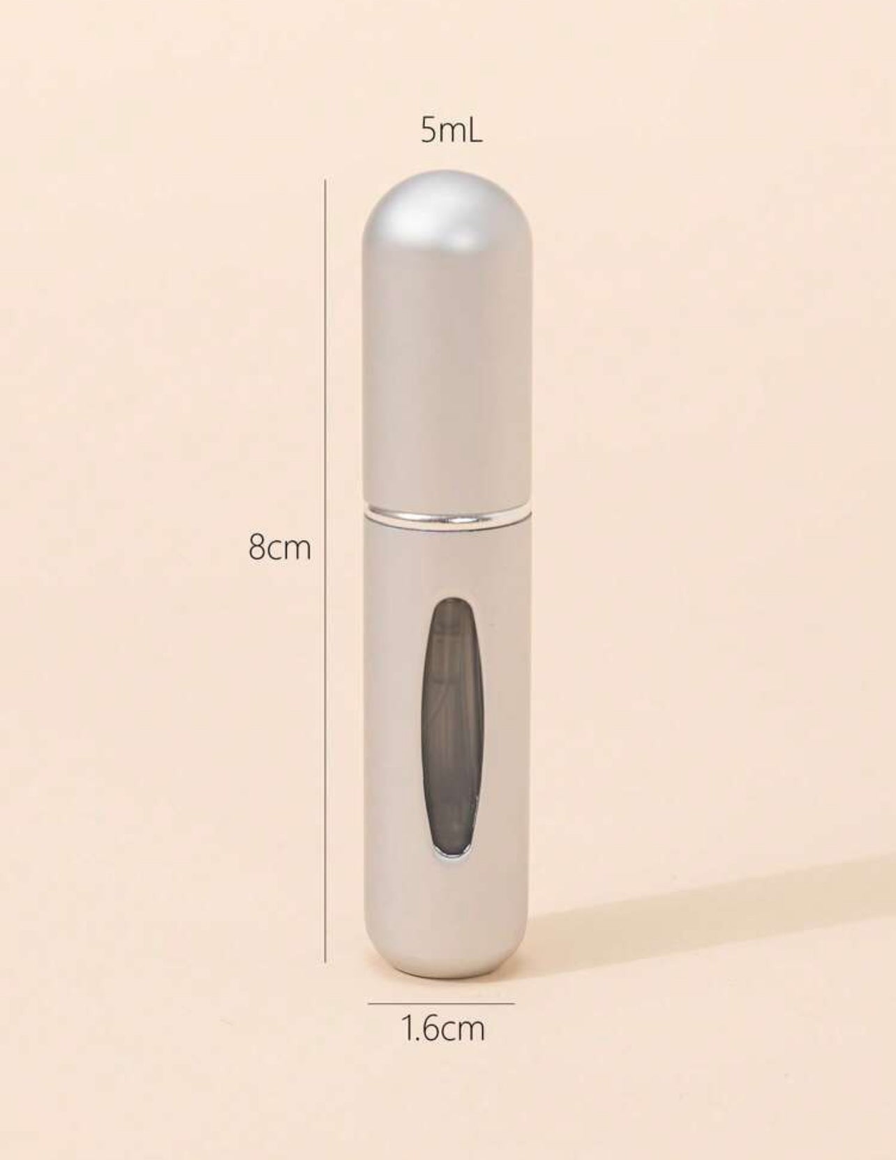 Mini Perfume Spray Bottle – 5ml Refillable Atomizer (1 Piece) - MK4066