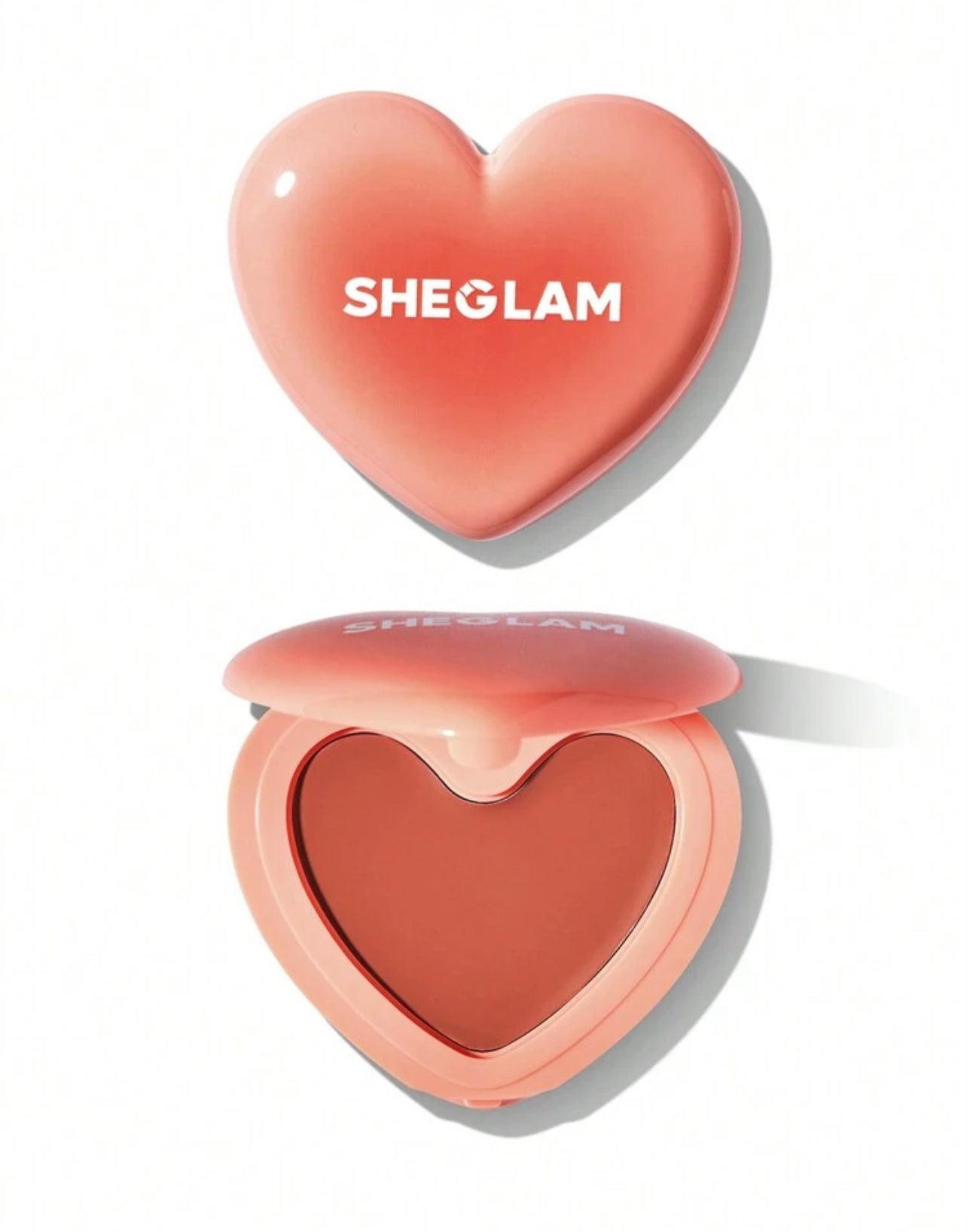 SHEGLAM Playing Cupid Cream Blush – | 7-Shade Heart Cream for Cheeks & Lips - MK4232