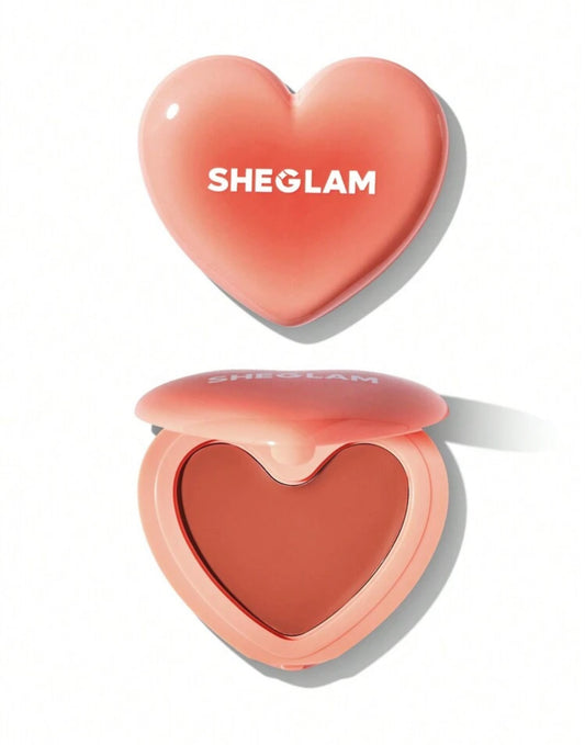 SHEGLAM Playing Cupid Cream Blush – | 7-Shade Heart Cream for Cheeks & Lips - MK4232