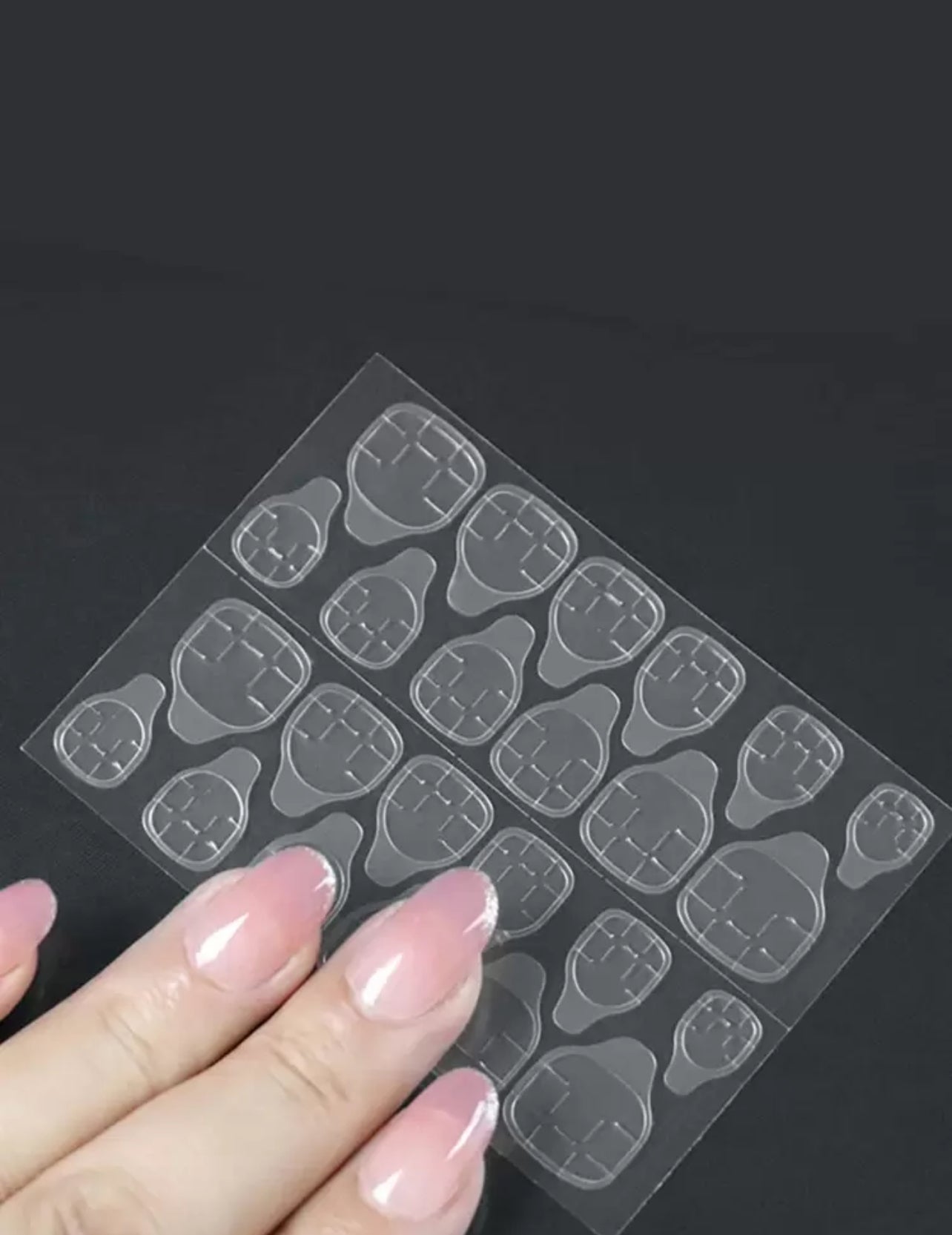Nail Adhesive Tabs – 6 Sheets | Double-Sided Nail Glue Stickers - DI6058 - DI6061