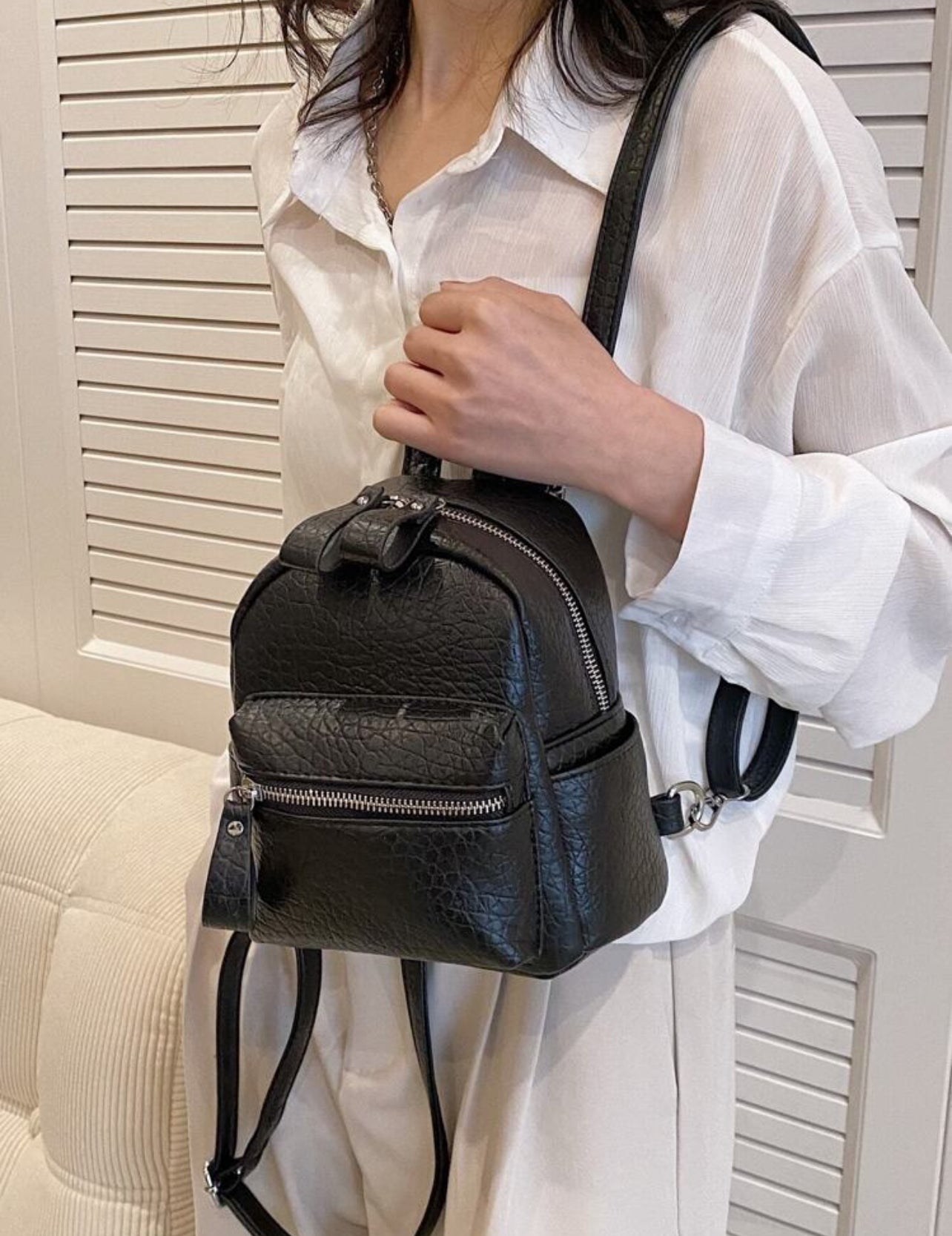 Trendy Mini Backpack – Versatile & Stylish for Travel & Students