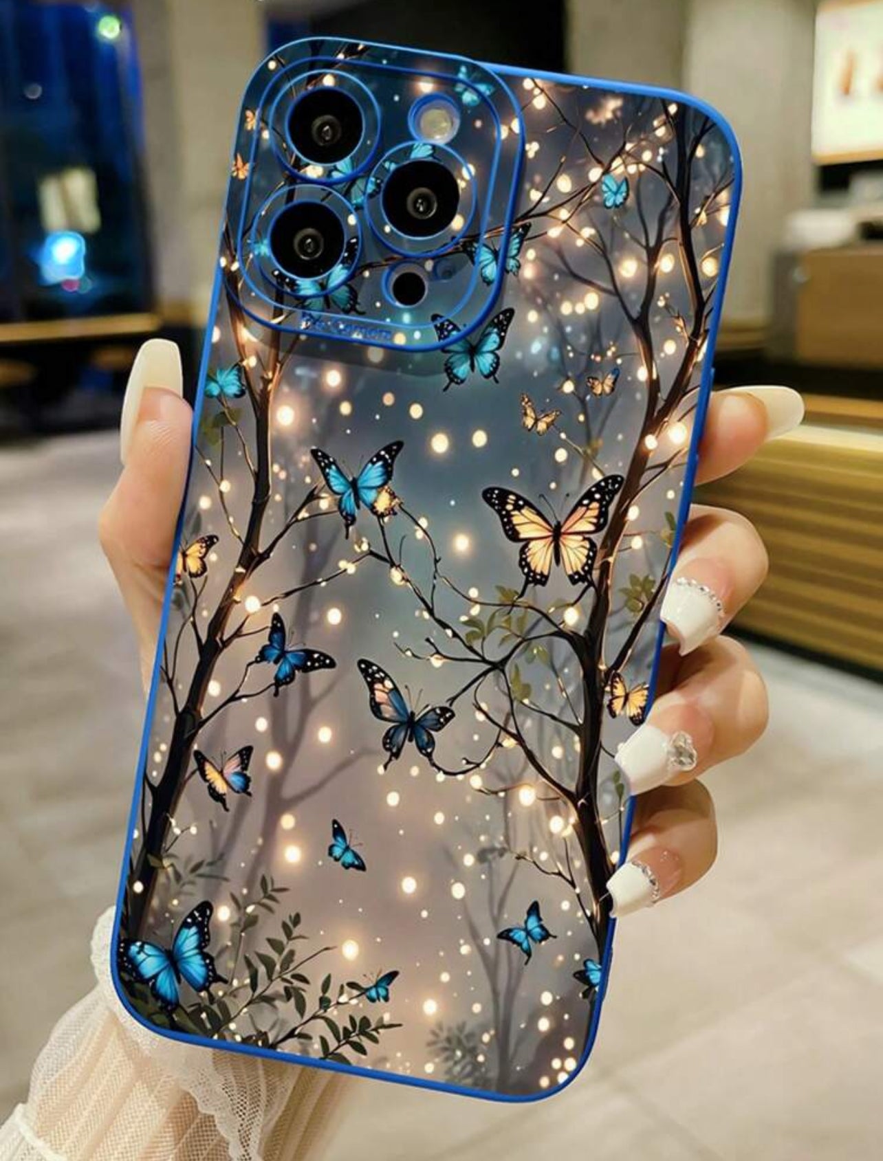 Shockproof Butterfly Forest Phone Case for OPPO A57/A77/A57s/A77s 4G