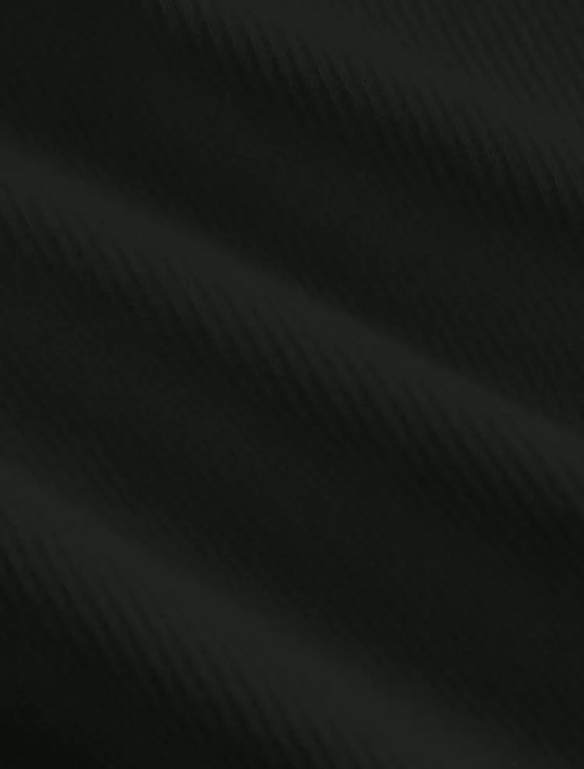 SHEIN MOD Sweetheart Neck Ribbed Knit Cap Sleeve Cutoff Tee – Black