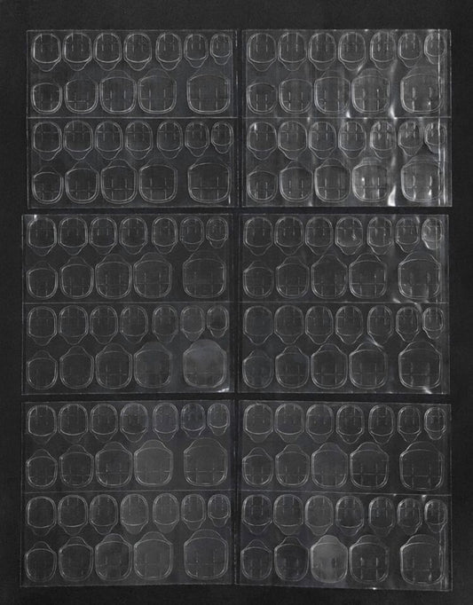 Nail Adhesive Tabs – 6 Sheets | Double-Sided Nail Glue Stickers - DI6061 - DI6064
