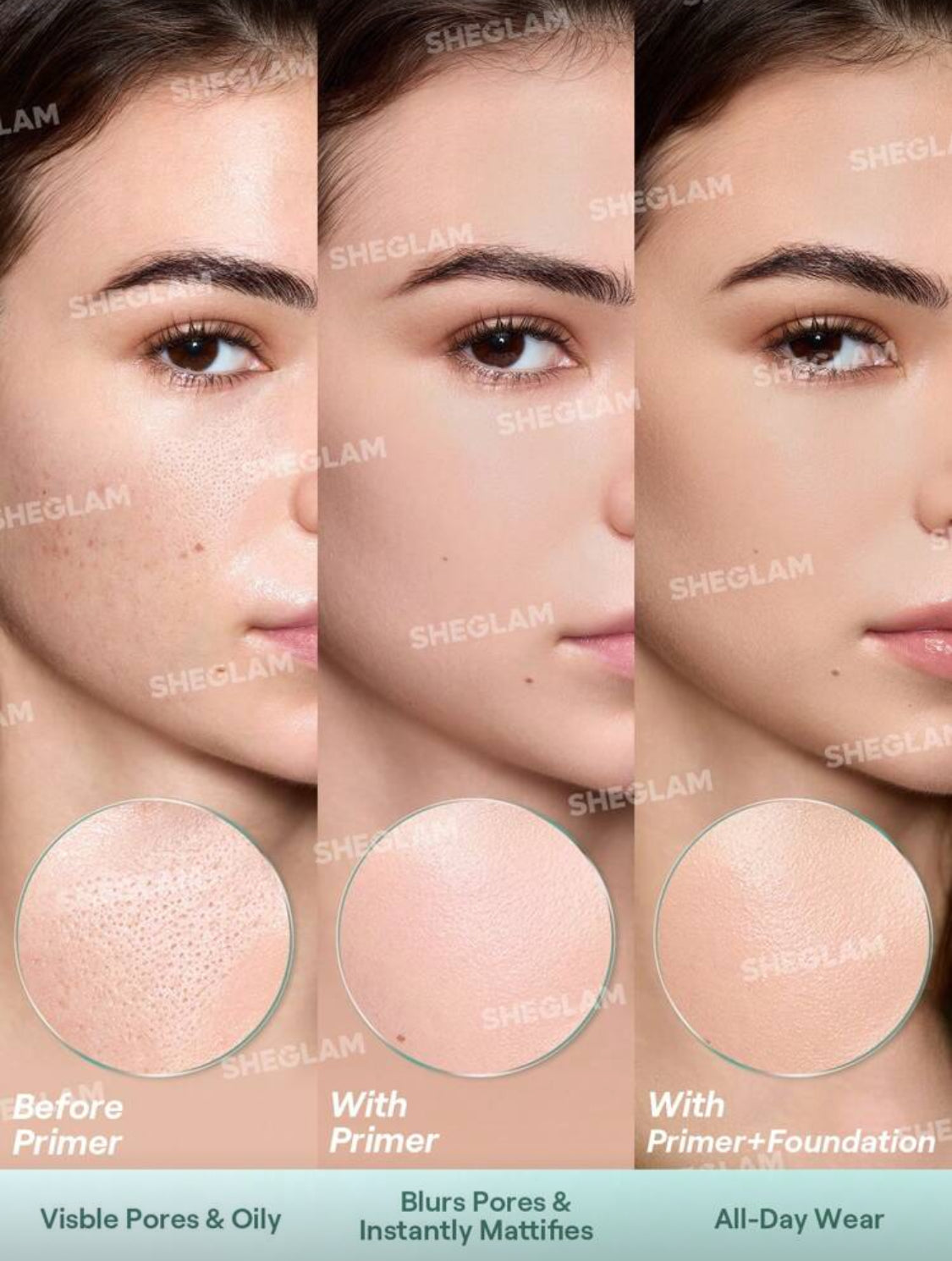 SHEGLAM Pore No More Primer – Oil Control & Smooth Finish