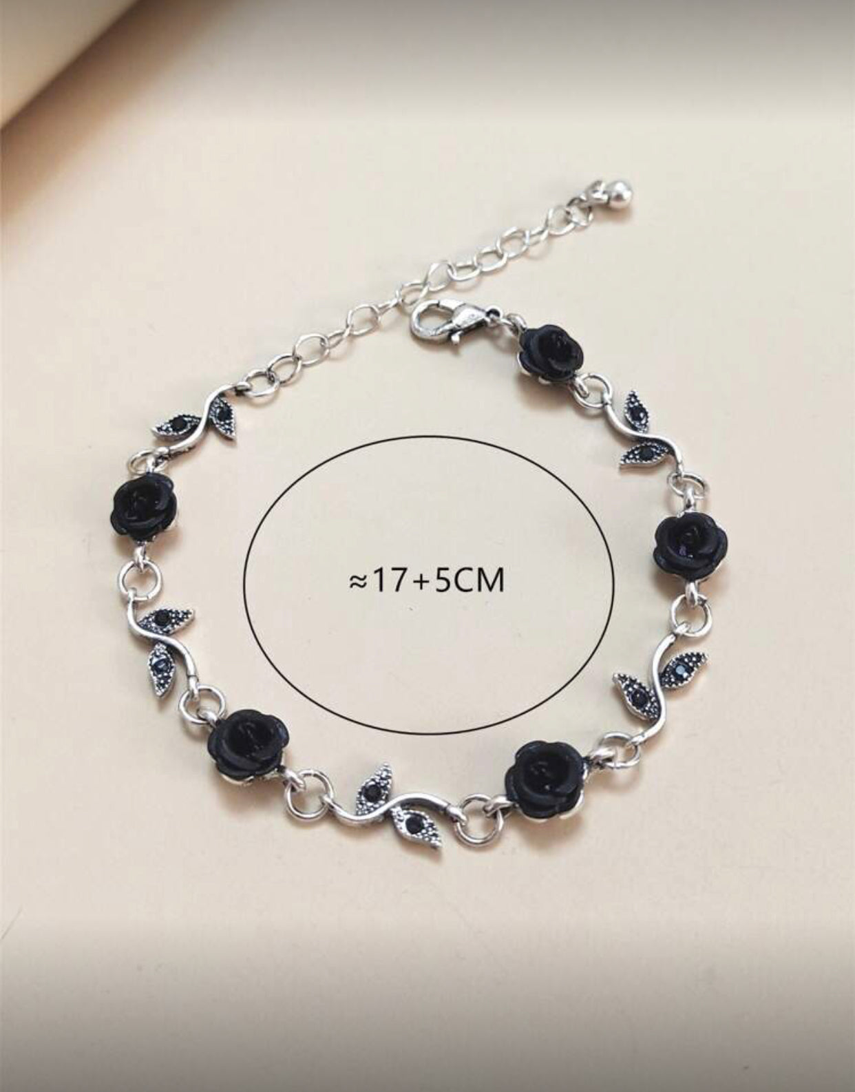 Elegant Black & Pink Minimalist Bracelet – Women’s Luxury Accessory