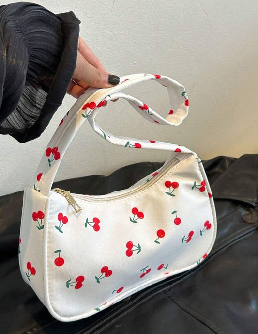 Cherry Pop – Two-Tone Street Style Shoulder Bag