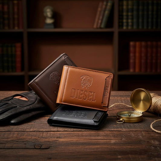 DIESEL Men’s Leather Wallet – Premium Quality S1 code:Mk