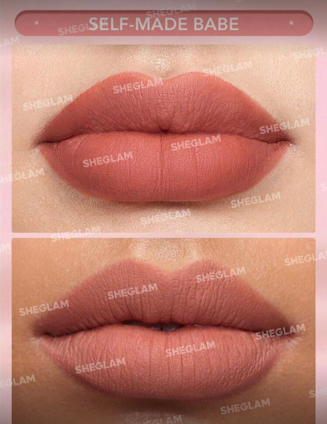 SHEGLAM Matte Allure Lipstick- self made baby