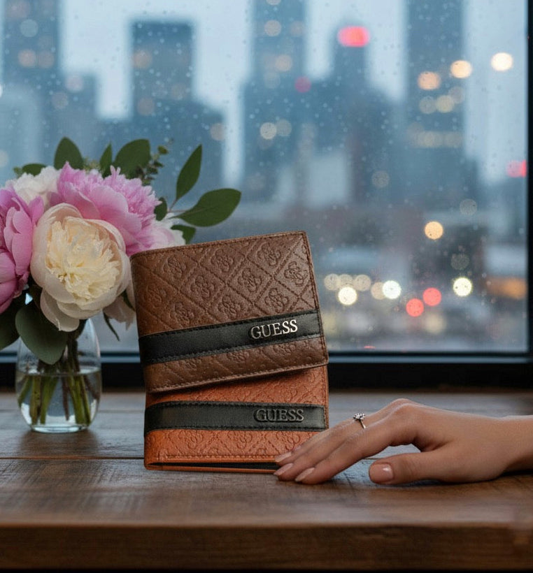 GUESS Men’s Leather Wallet – Premium Quality S1 code:Mk