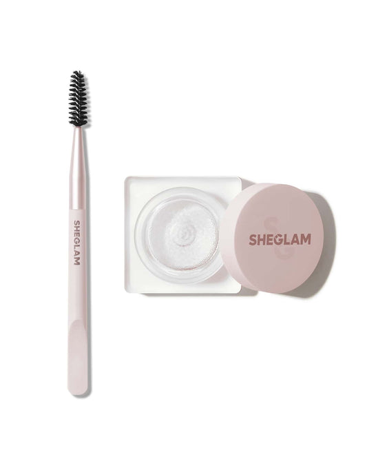 SHEGLAM Set Me Up Brow Hold – Crystal Clear | Waterproof Long-Lasting Eyebrow Gel - MK4193