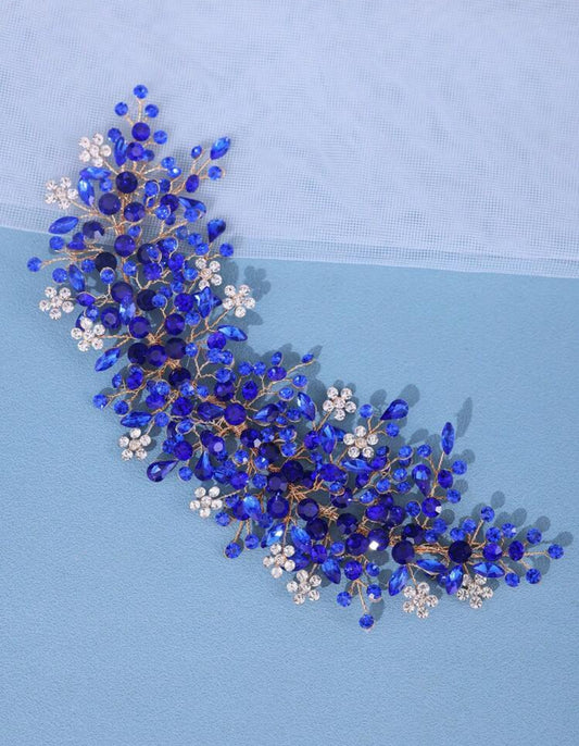 Handmade Luxury Pearl & Rhinestone Headband – Elegant Women’s Hair Accessory