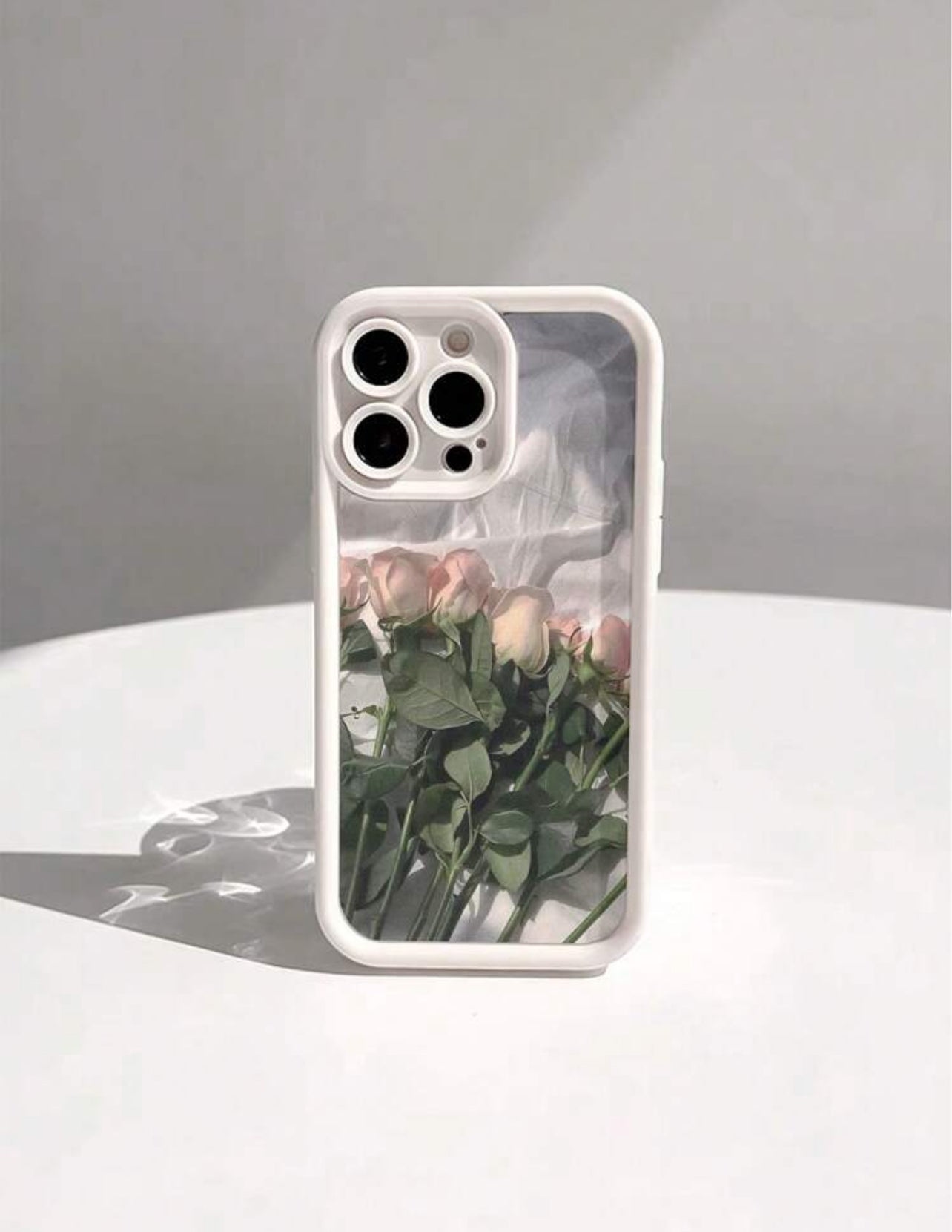 iPhone XS Max Luxury Floral Print Shockproof Phone Case