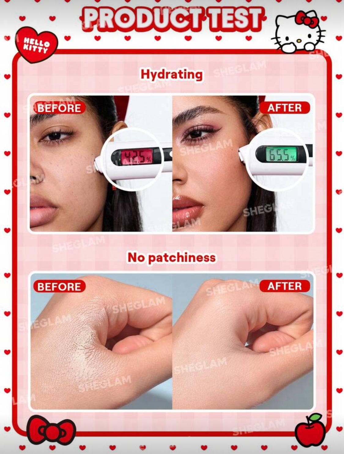 Hello Kitty x SHEGLAM Jelly Amour Hydrating Primer – Moisture & Glow