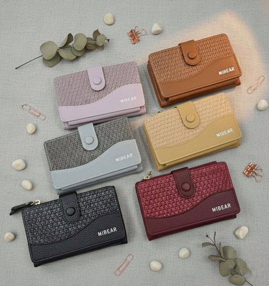 Premium Leather Medium Wallet S1   code : R126