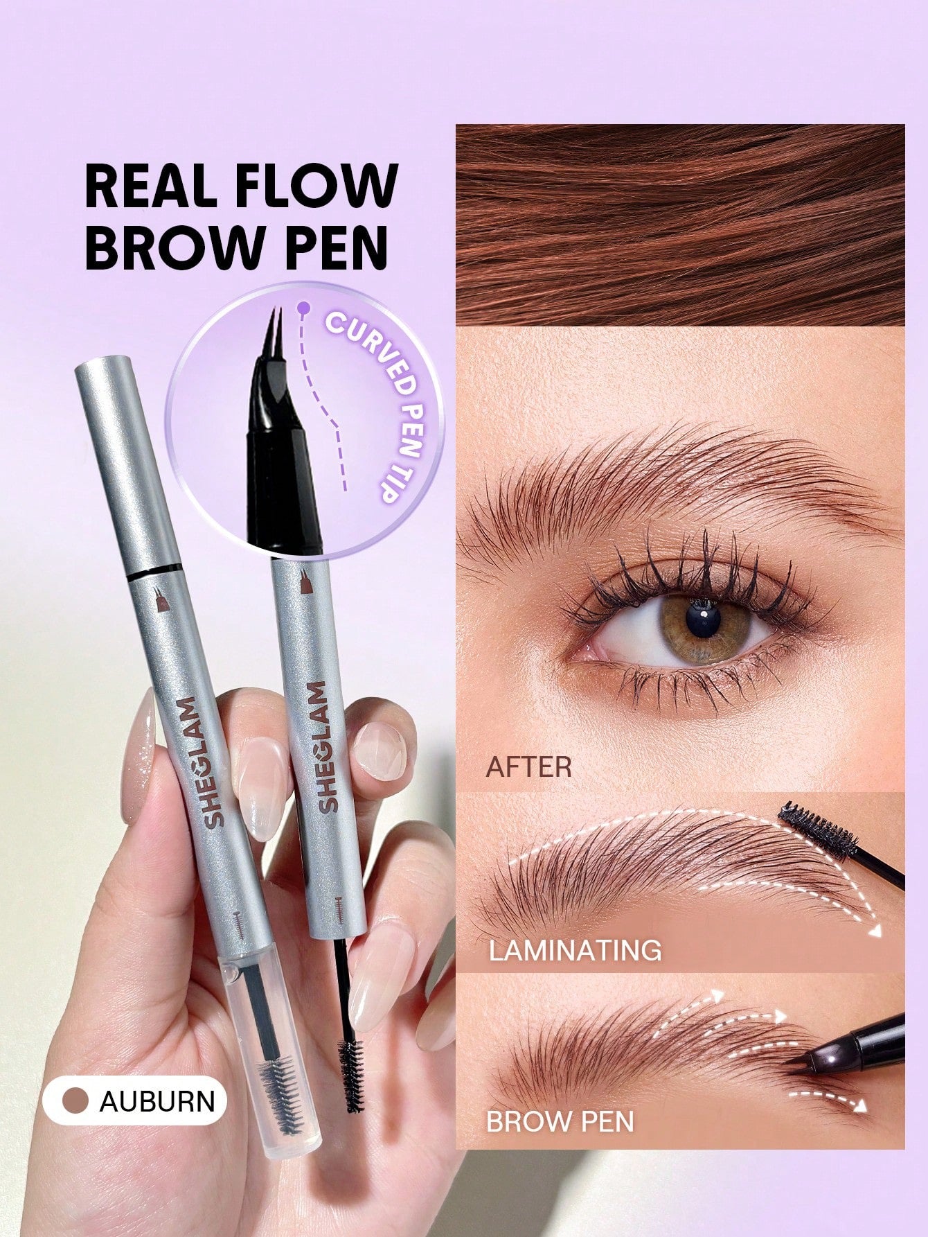 ‏SHEGLAM Real Flow Eyebrow Pencil