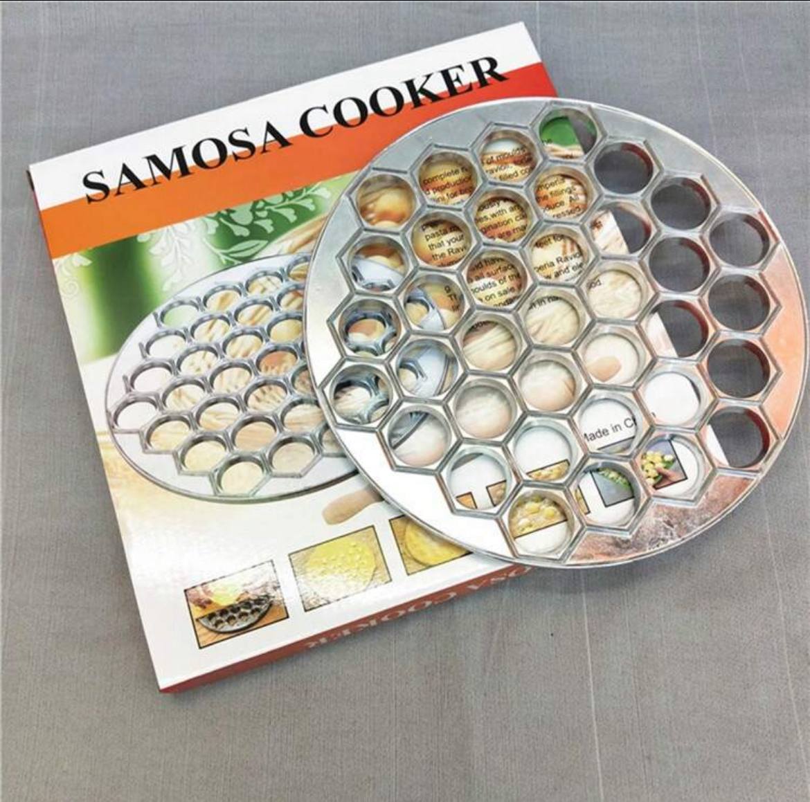 Aluminum Alloy Dumpling Mold – 37-Hole Slouchy Dumpling Maker