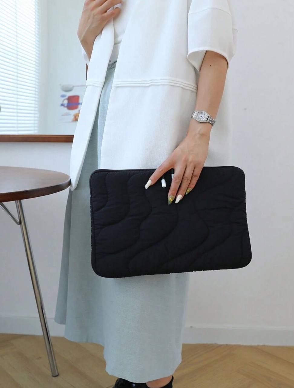 1pc Large Capacity Ultra-Lightweight Minimalist Laptop/iPad Bag