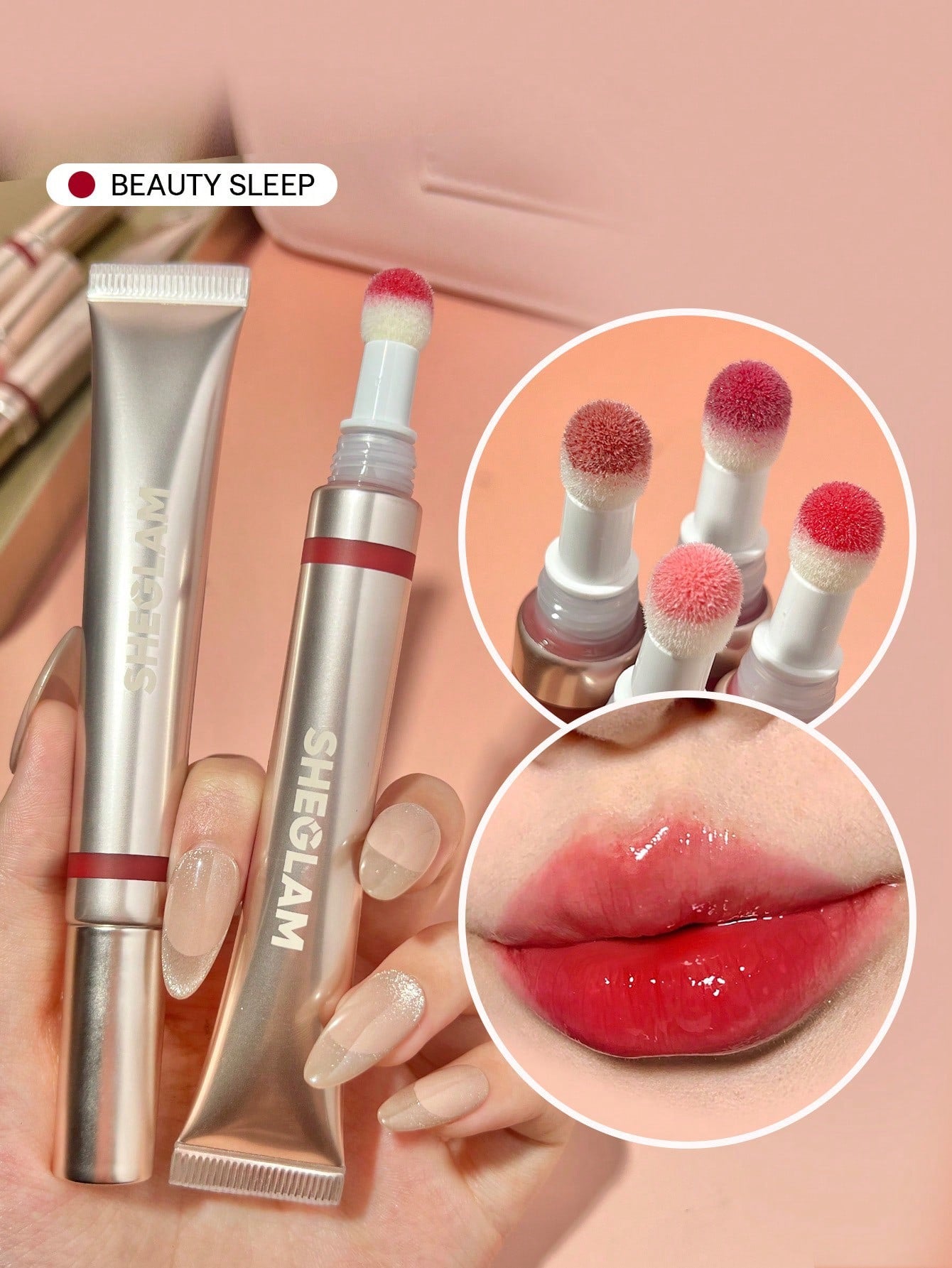 SHEGLAM Pout Pillow Cushion Lip Gloss – Hydrating & Non-Sticky Shine