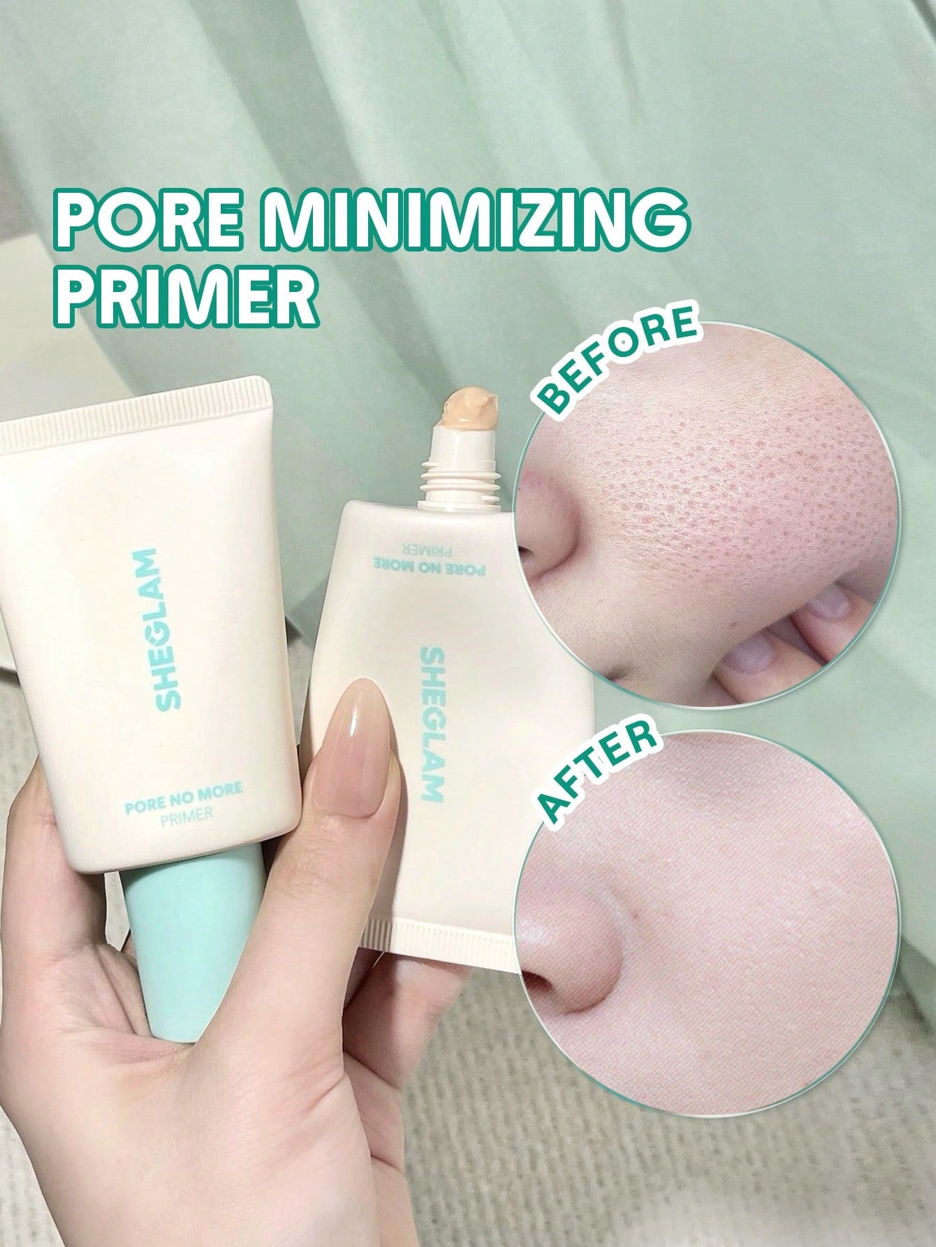 SHEGLAM Pore No More Primer – Oil Control & Smooth Finish