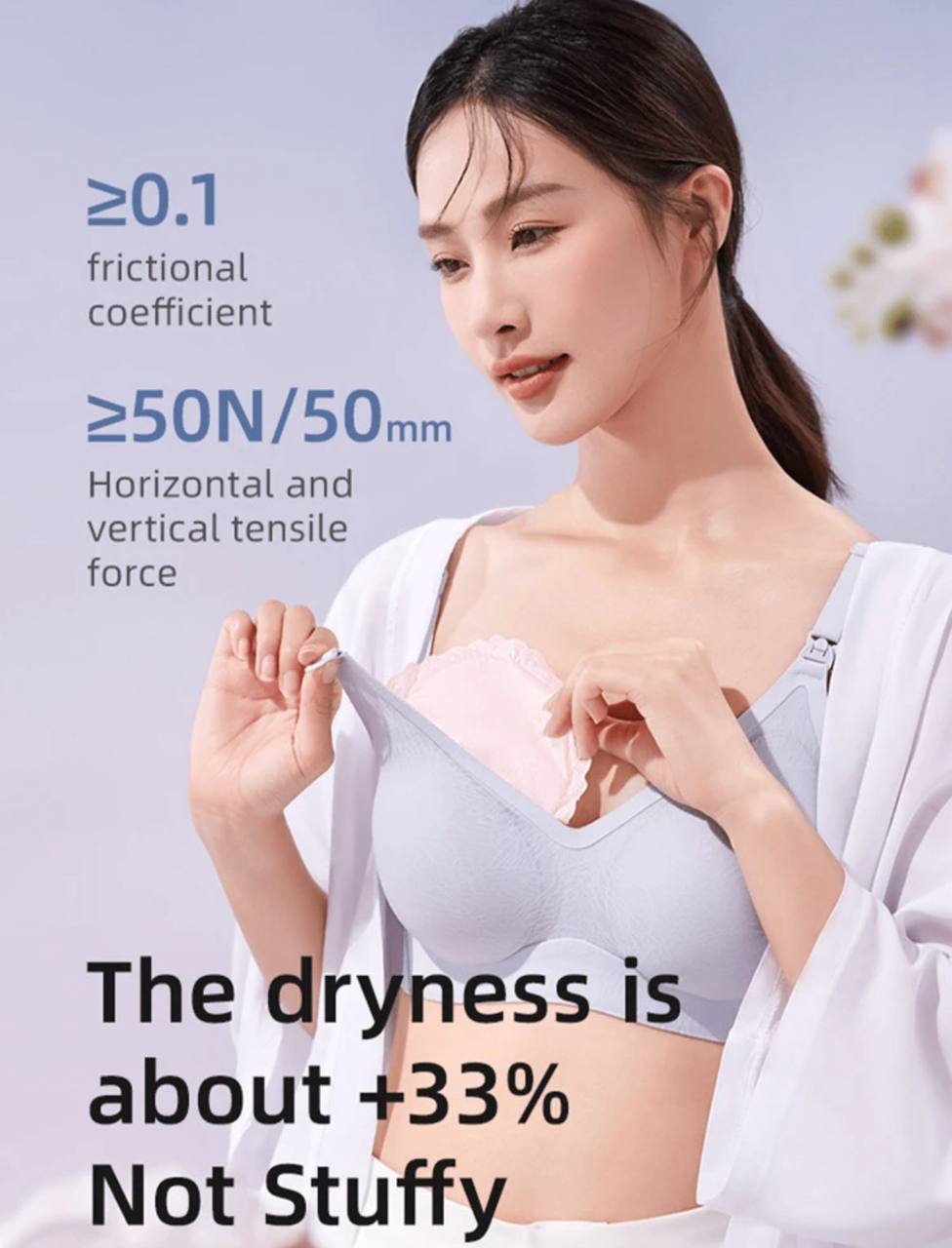 SEEDNUR 30-Piece Shell-Shaped Disposable Breast Pads – Thin, Breathable & Leak-Proof