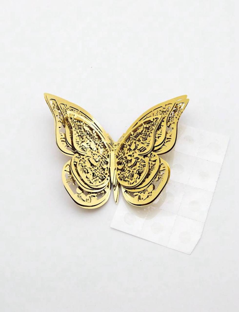 12pcs Butterfly Paper Cake Topper Set – Creative Cake Decoration for Birthdays & Parties