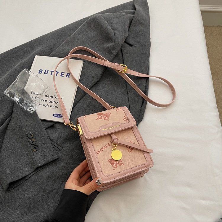 ‏Stylish PU Leather Crossbody  Phone Bag S1         Code : 1274