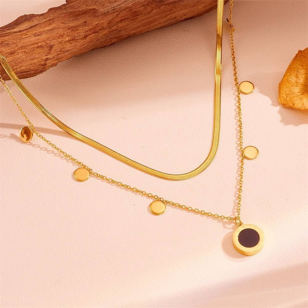 Elegant Stainless Steel Necklace s1