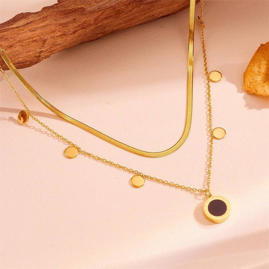 Elegant Stainless Steel Necklace s1