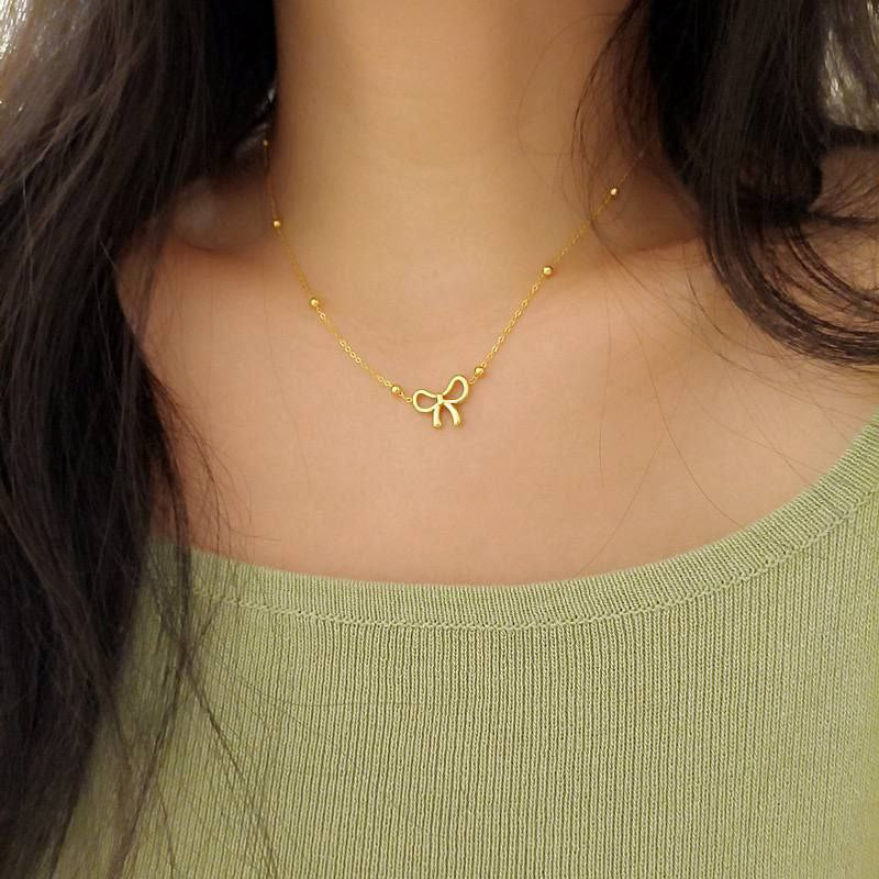 Golden Stainless Steel Necklace