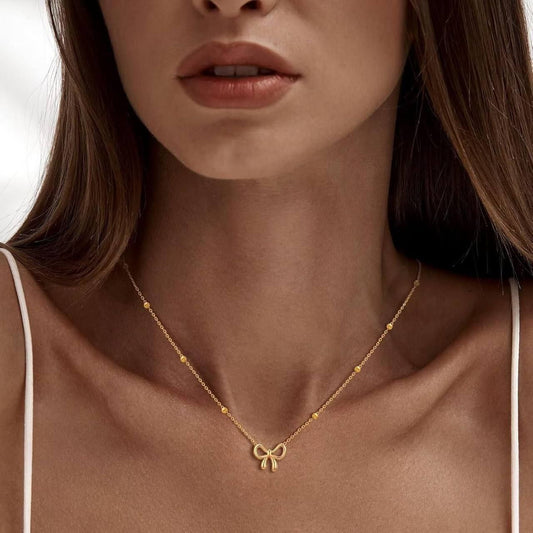 Golden Stainless Steel Necklace