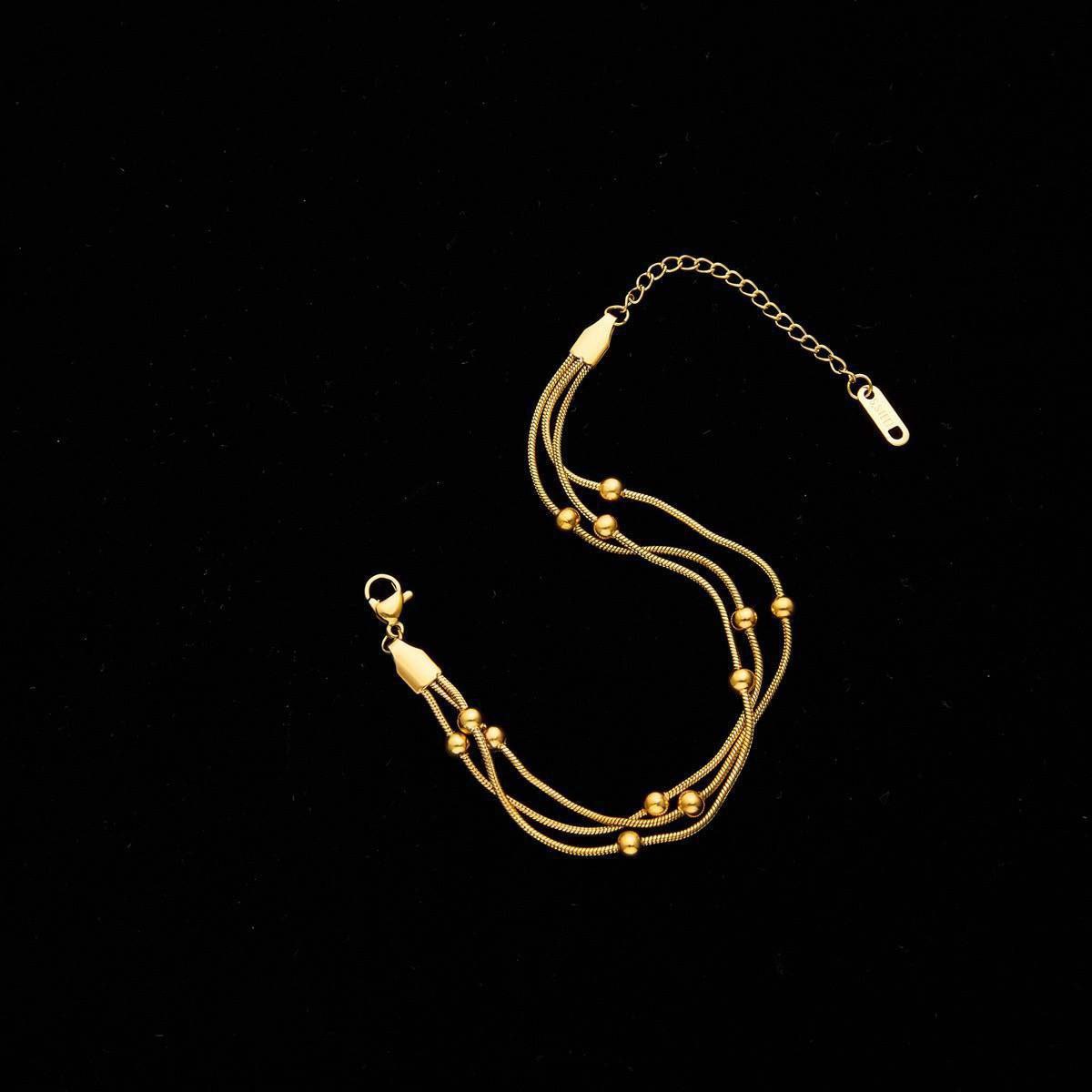 Golden Elegance Stainless Necklace S1