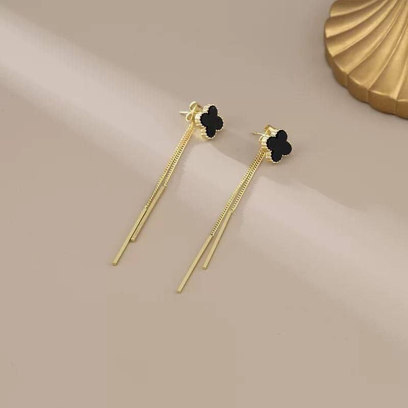 Gold Heart Stainless Steel Earrings S1