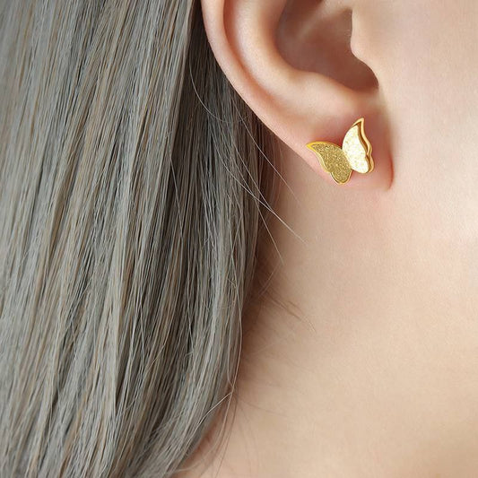 GoldStainless Steel Earrings S1
