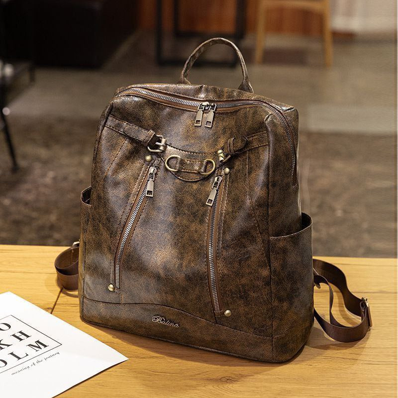 Backpack & Shoulder Bag – Premium Leather (S1) Code: 1665