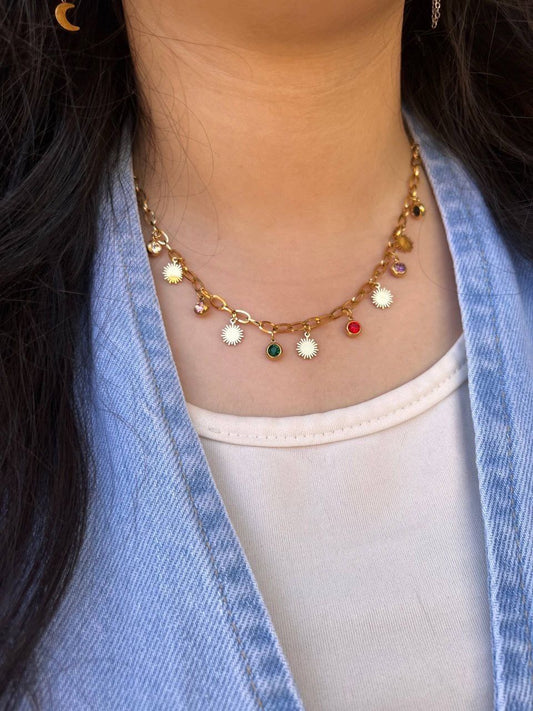 Cute Moon Necklace – Pure 316 Stainless Steel S1