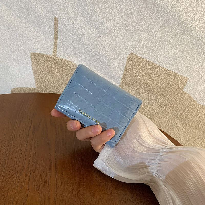 Chic Mini Leather Wallet S1  code:1686