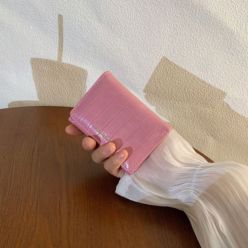 Chic Mini Leather Wallet S1  code:1686