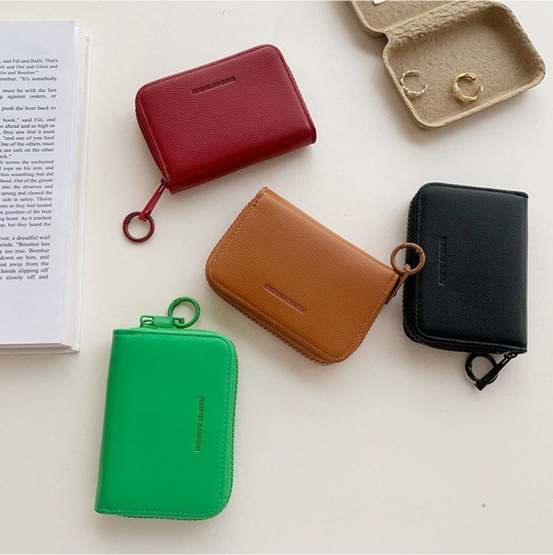 Infinity One-Zipper Wallet with Keychain & Neck Strap S1