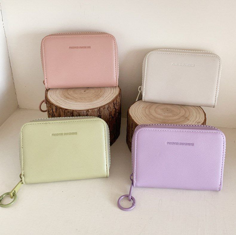 Infinity One-Zipper Wallet with Keychain & Neck Strap S1