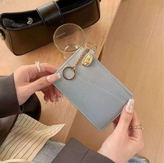 Infinity Slim Card Holder with Zipper & Bag Clip S1