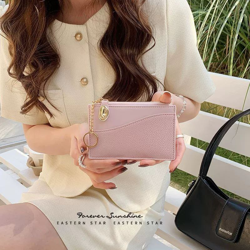 Infinity Slim Card Holder with Zipper & Bag Clip S1