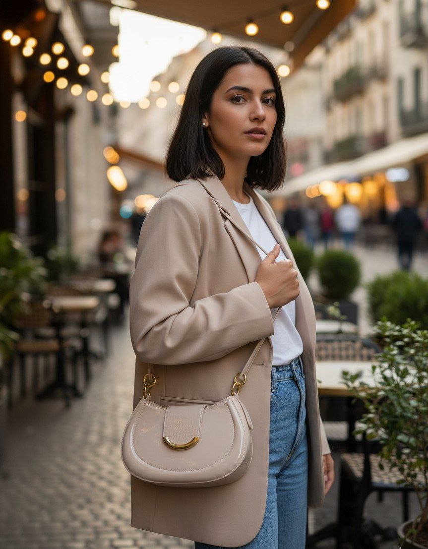 Versatile YSL Crossbody & Shoulder Bag – Premium French Quality S1          Code : 1603