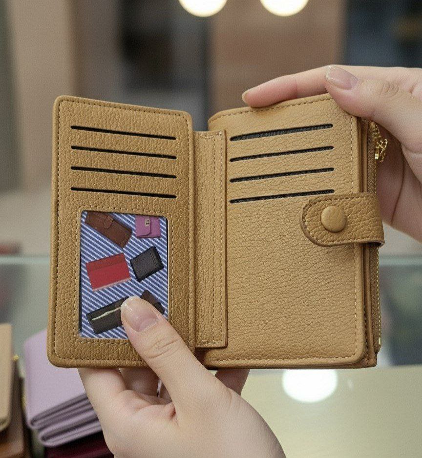 Medium Wallet – Premium Leather & Smart Design S1
