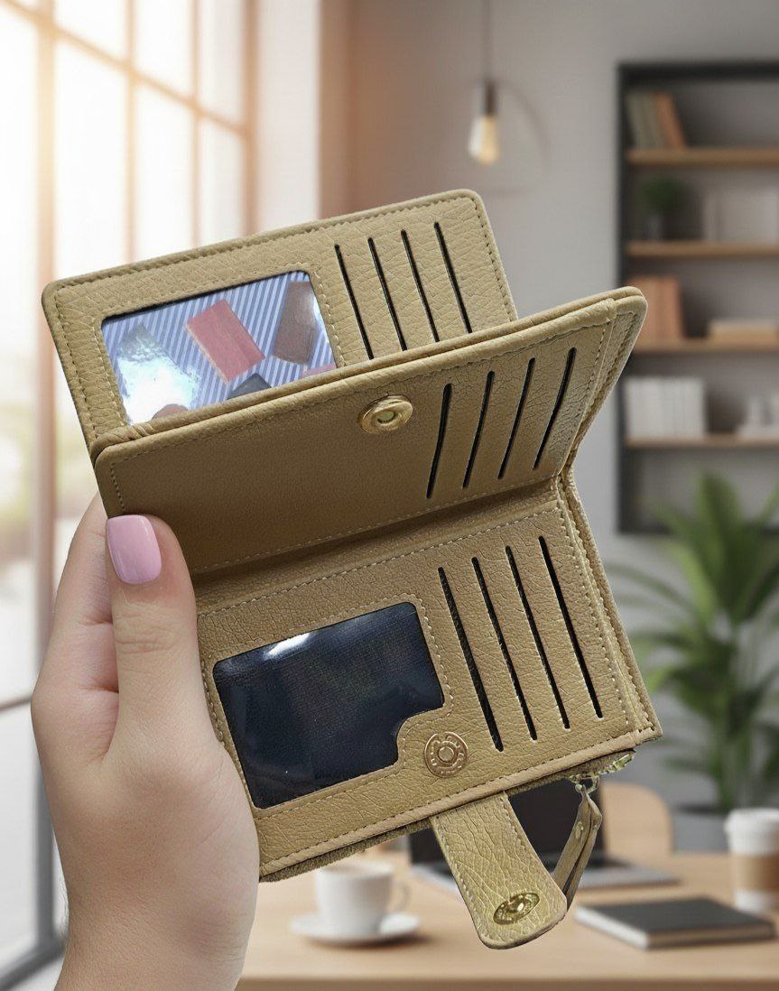 Medium Wallet – Premium Leather & Smart Design S1