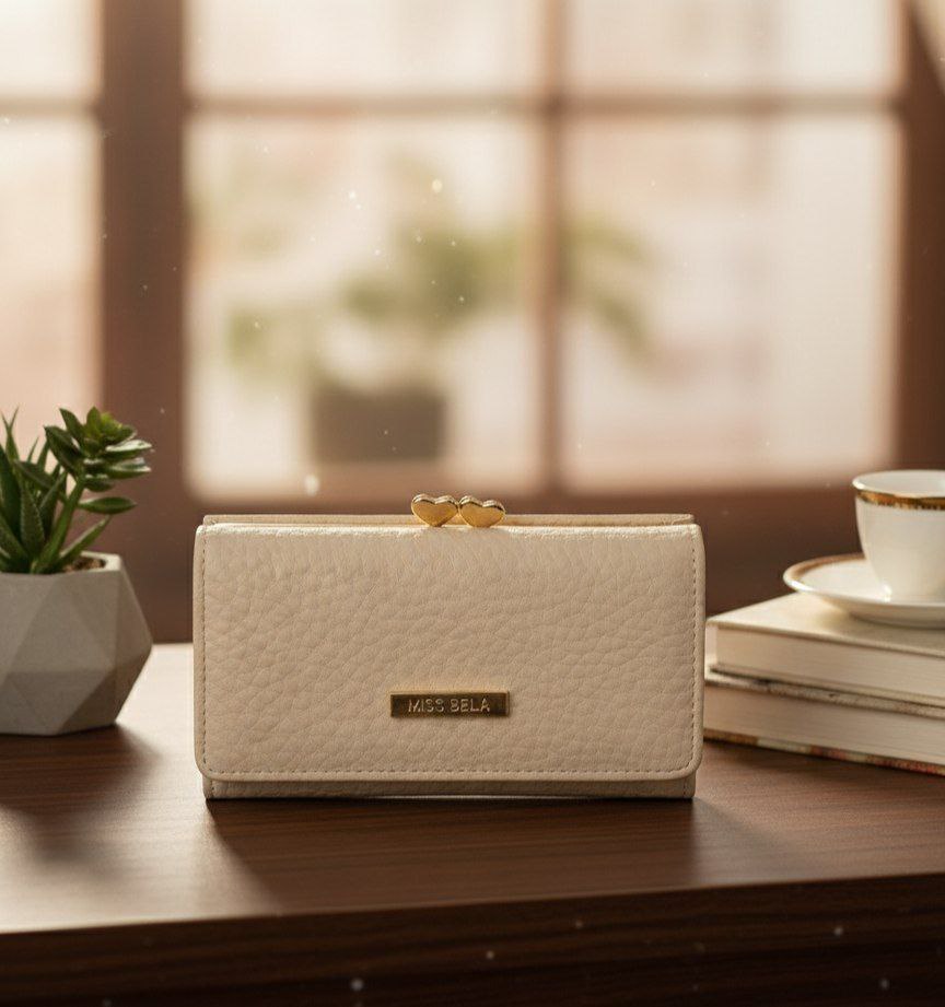 Medium Wallet with Snap – Premium Leather Finish S1    code:R90