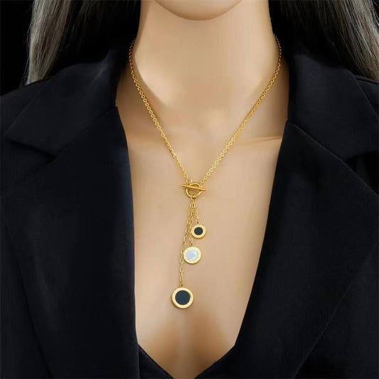 Pure 316 Stainless Steel Necklace – 45 cm Length with Extender S1